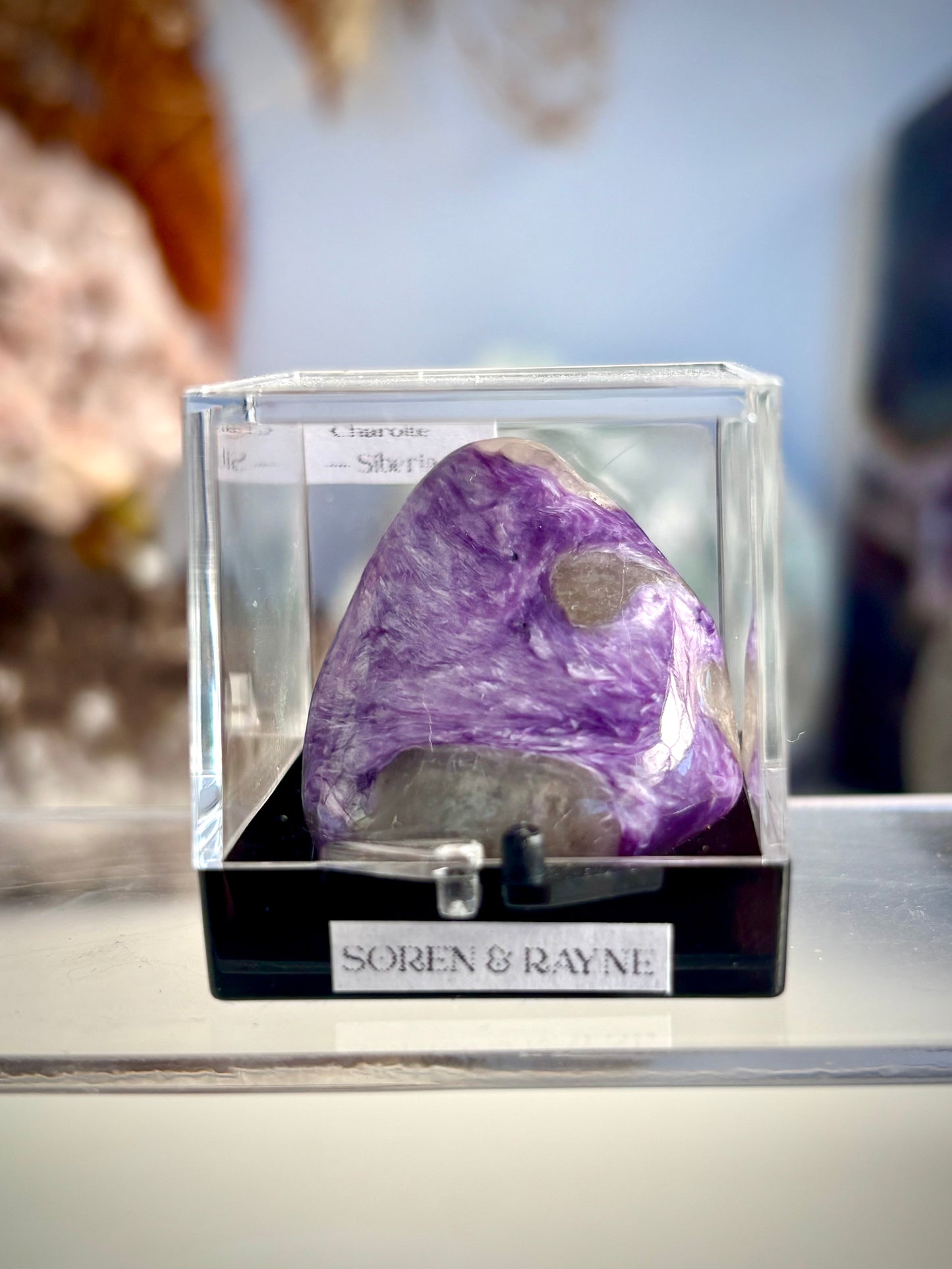 Charoite Large Tumble - Siberia