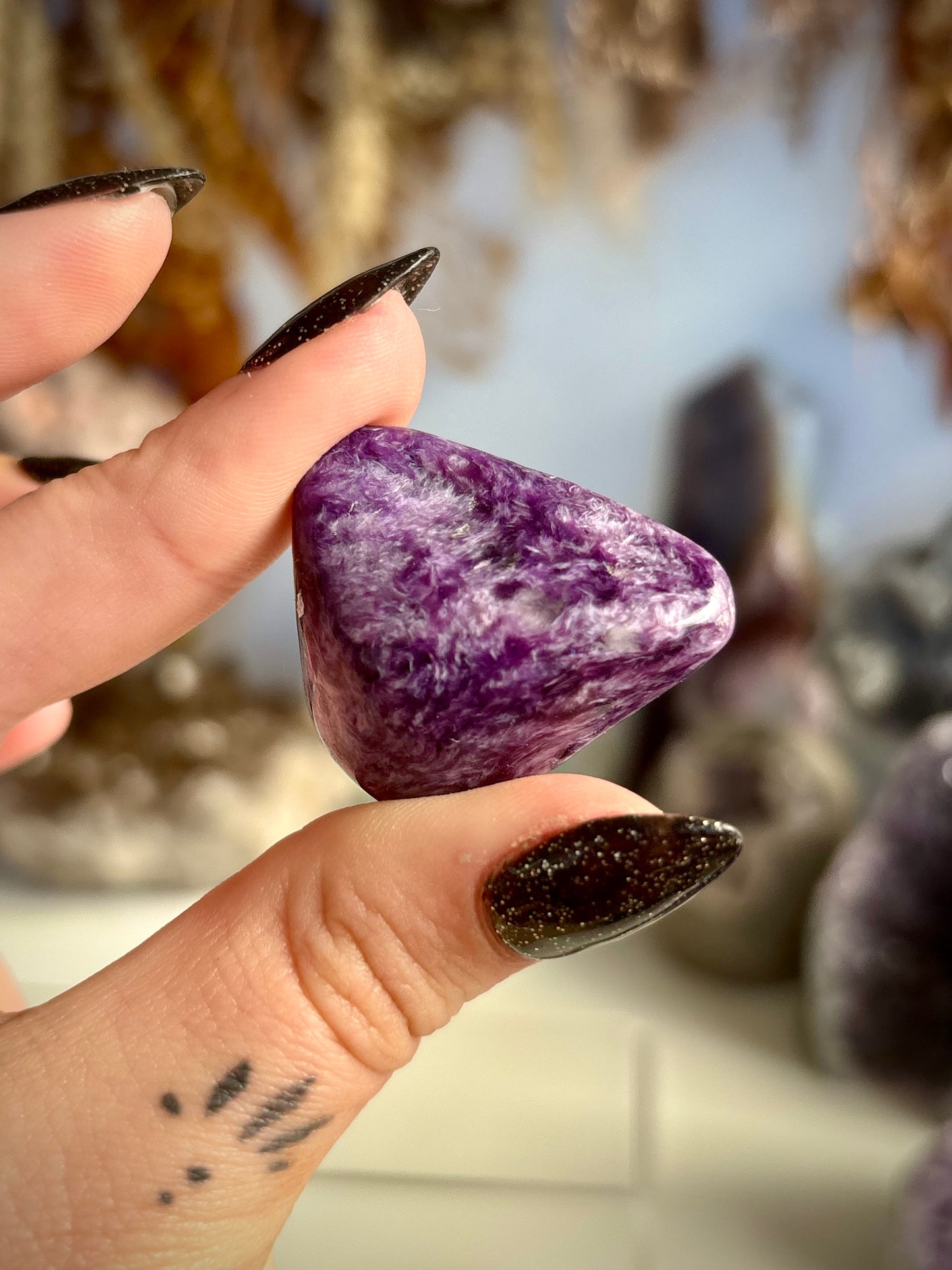 Charoite Large Tumble - Siberia