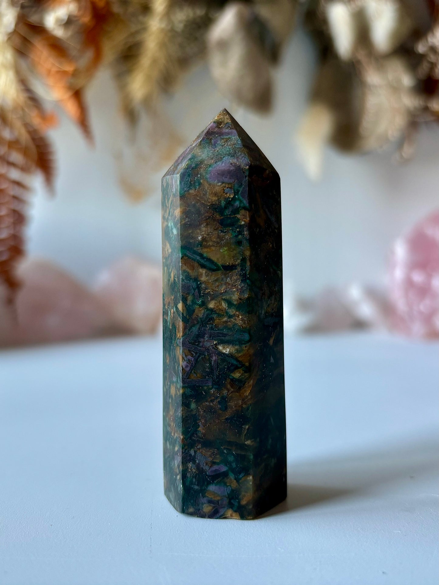 Ruby, Kyanite & Matrix Points