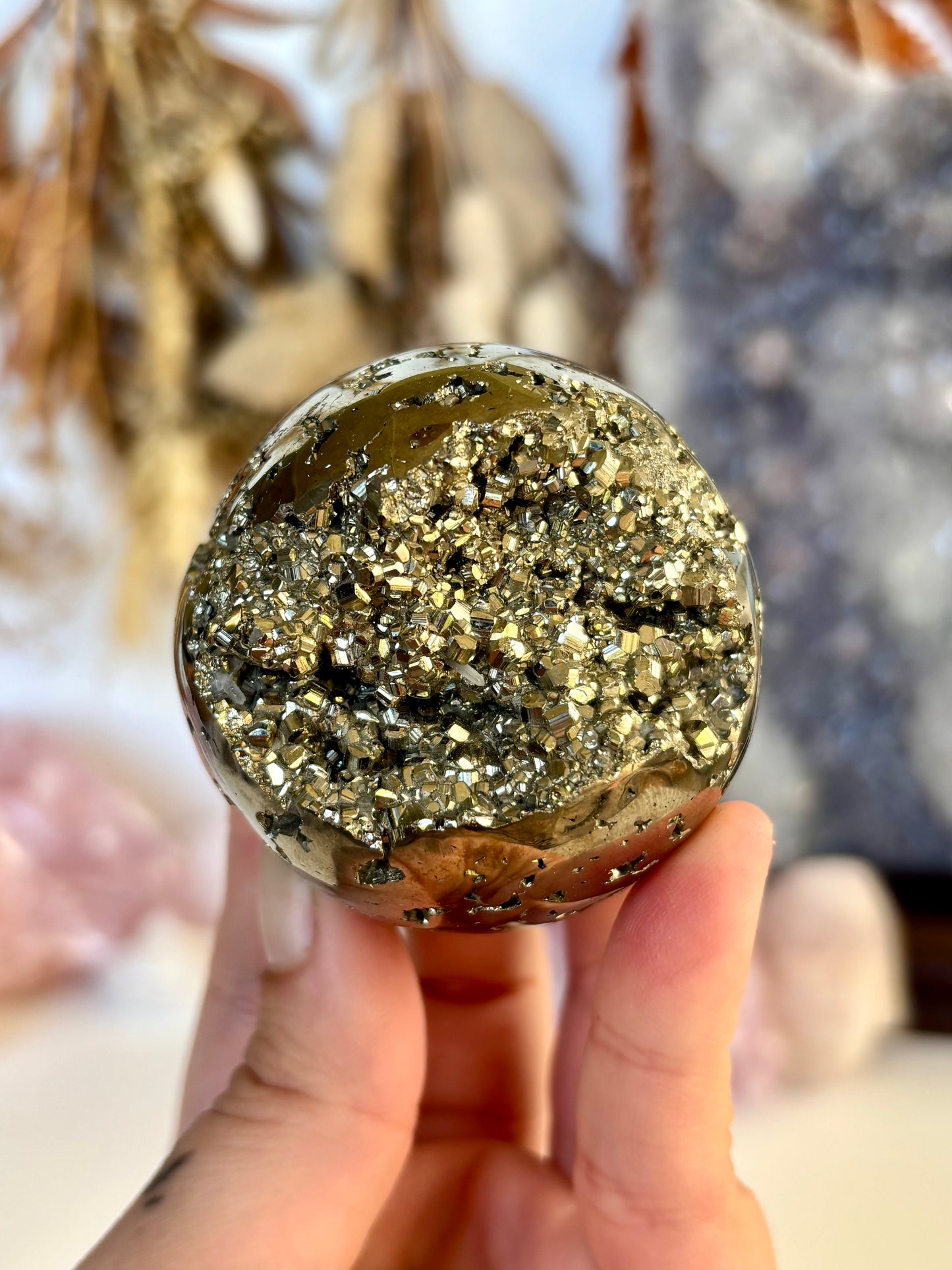 Peruvian Pyrite Sphere