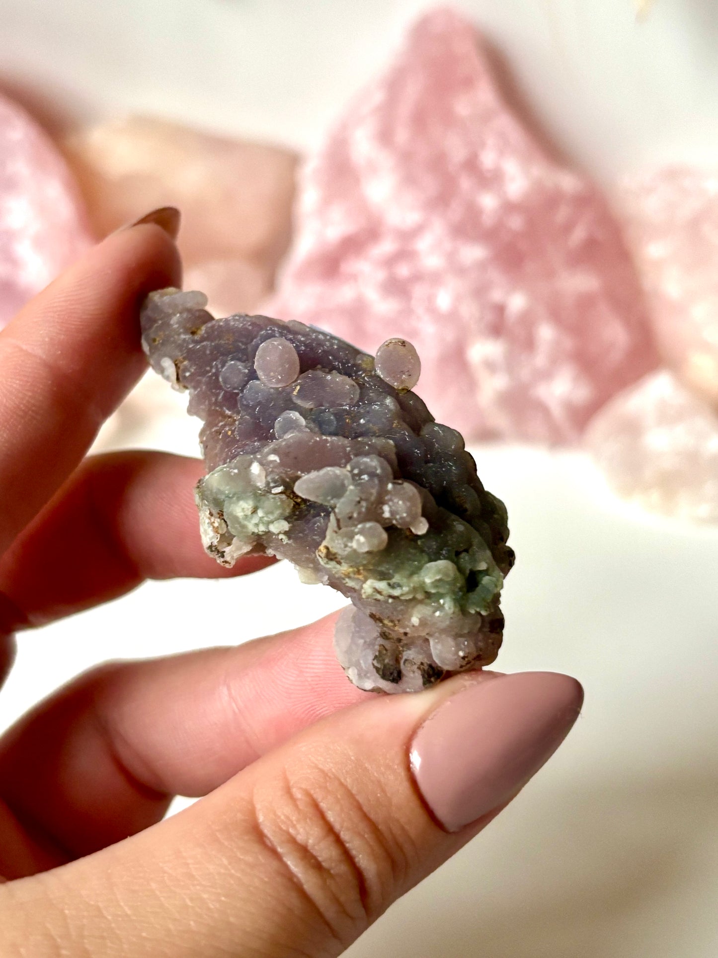Grape Agate Mini Cluster