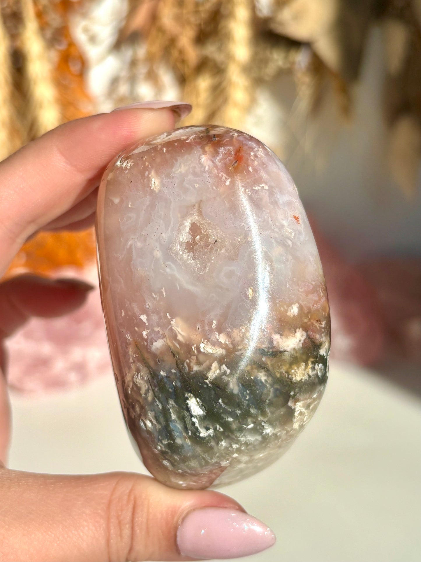 Plume Agate Galet (Indonesia)
