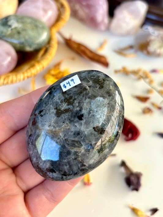 Flashy Larvikite Palm