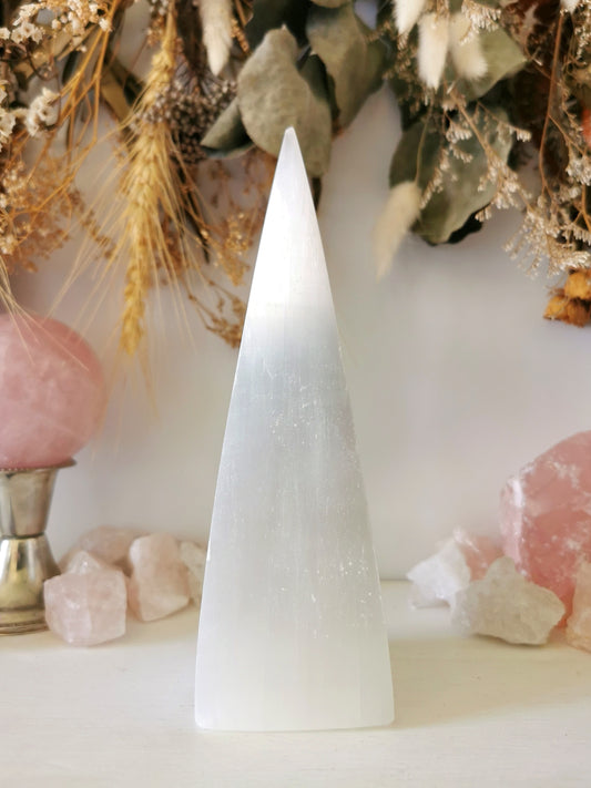 Selenite Sharp Tower