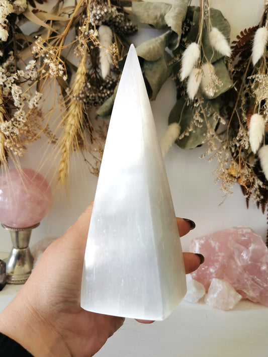 Selenite Sharp Tower