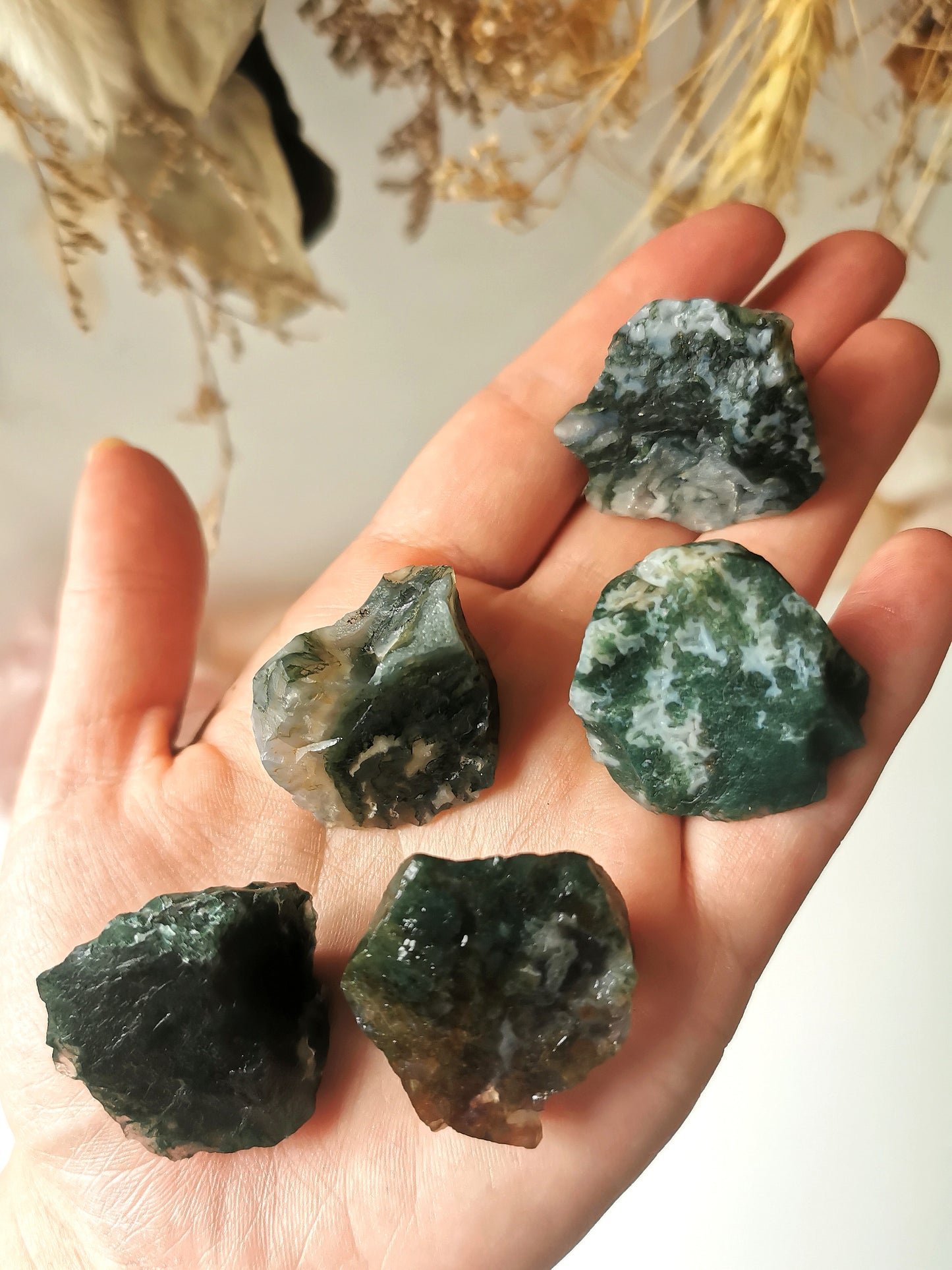 Moss Agate Raw