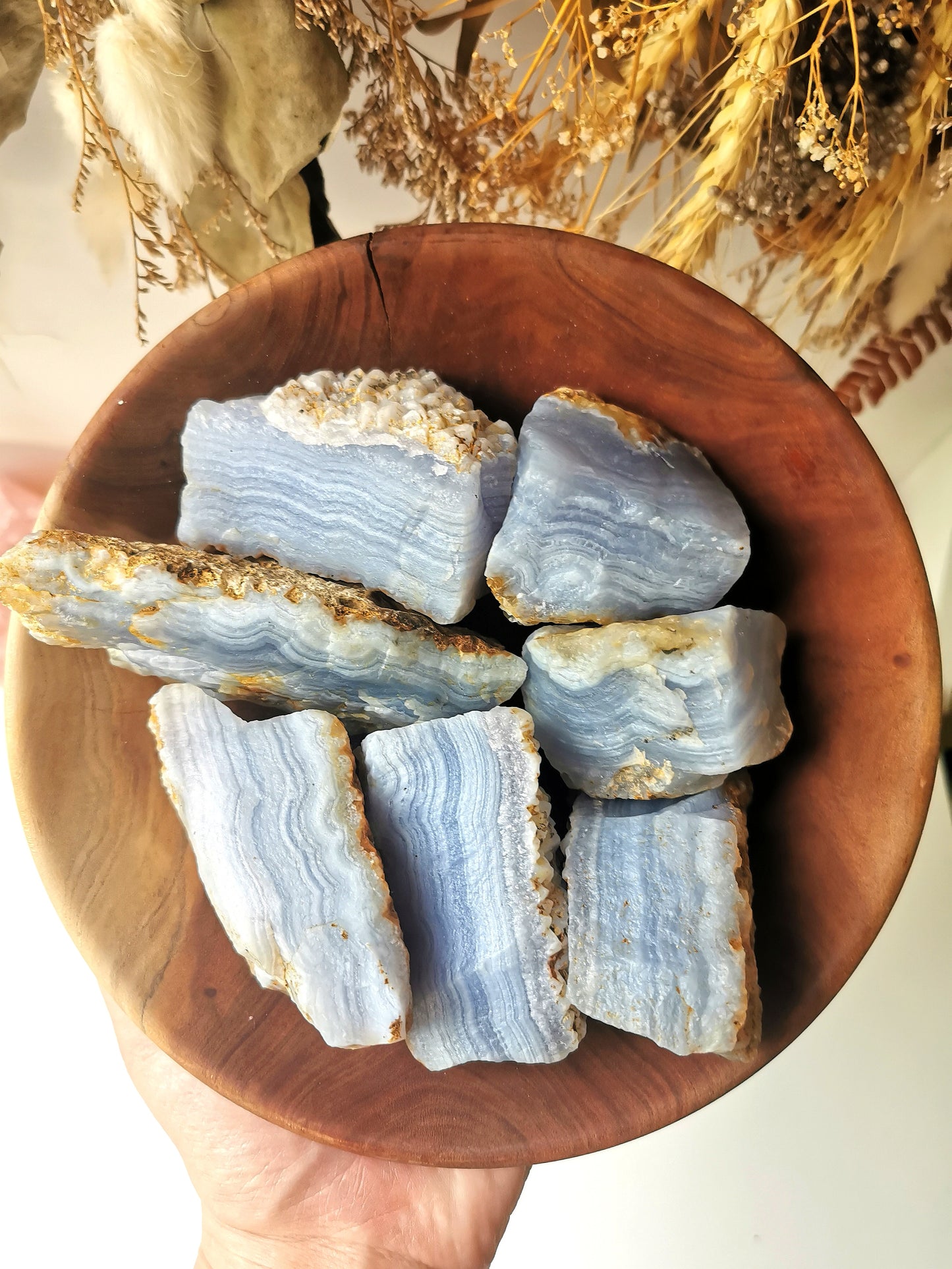 Blue Lace Agate Raw