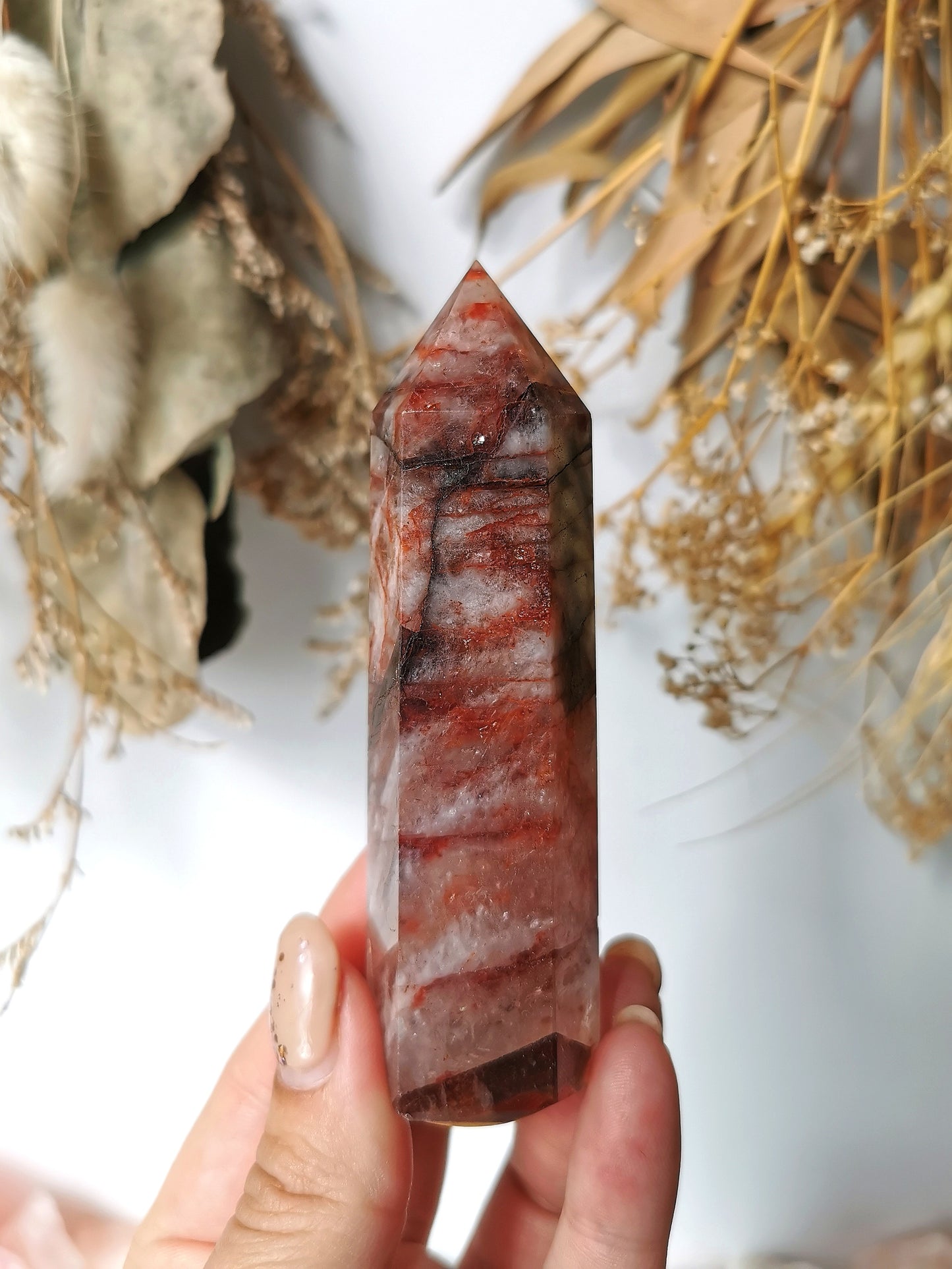 Fire Quartz Point