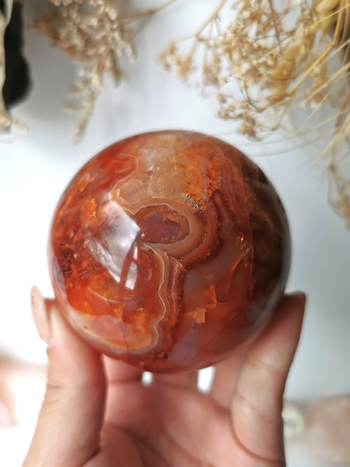 Carnelian Sphere (A)