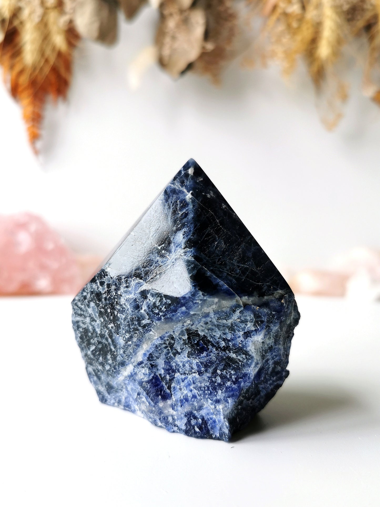 Sodalite Cutbase Point (Brazil)