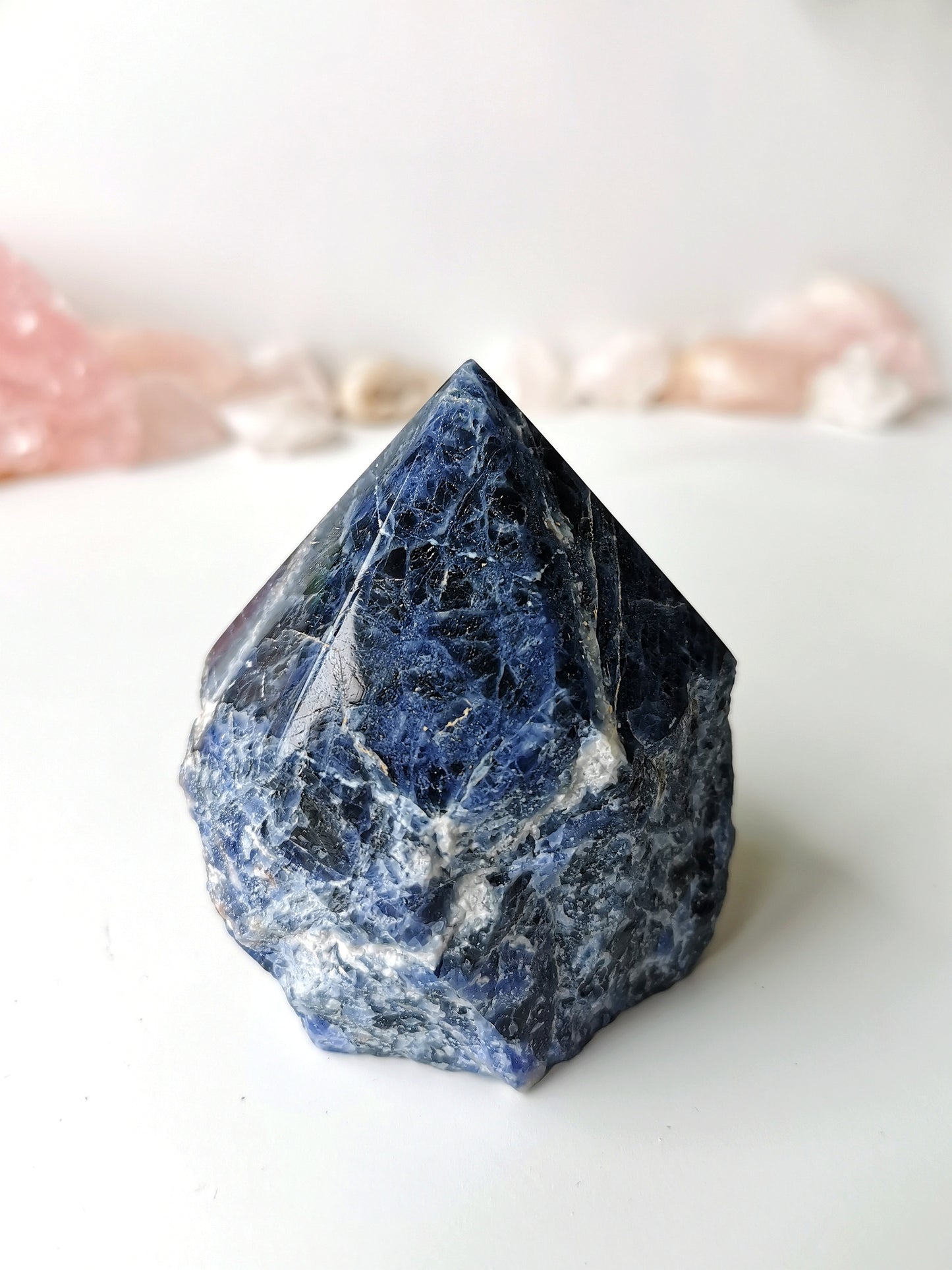 Sodalite Cutbase Point (Brazil)