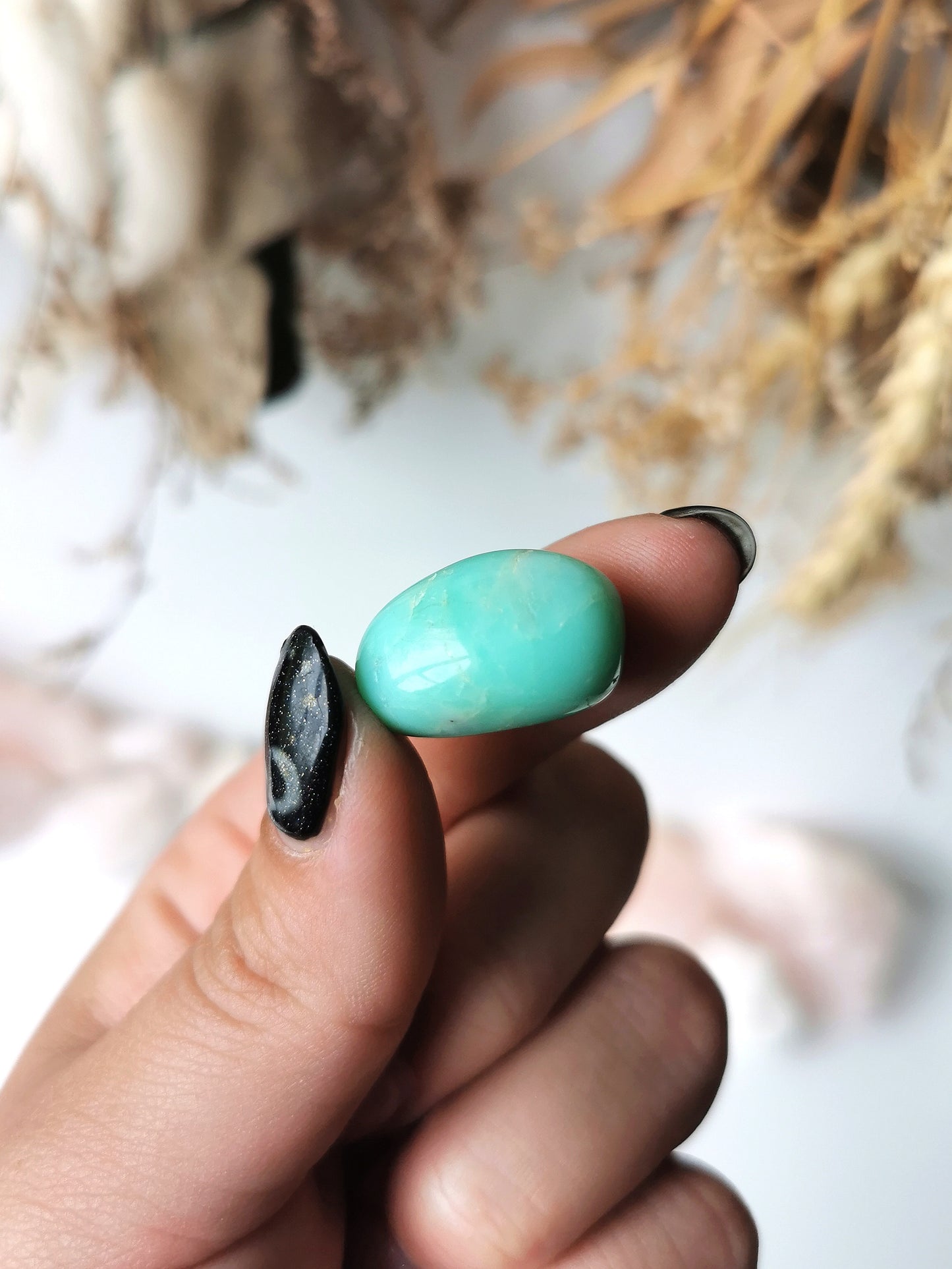 Bulgarian Green Opal Tumble