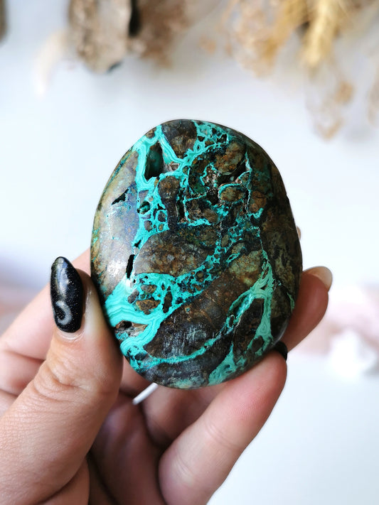 Chrysocolla Palmstone