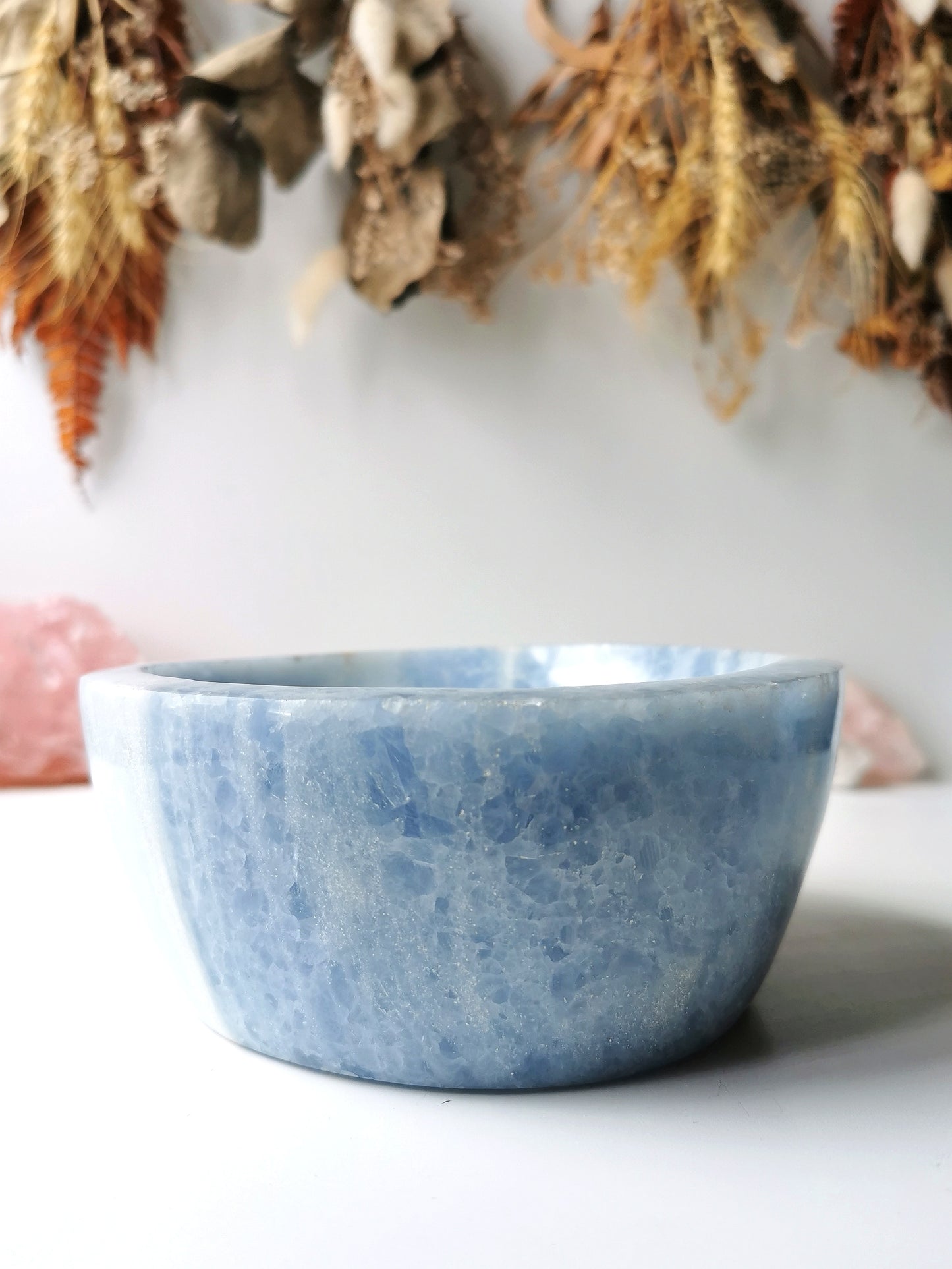 Blue Calcite Bowl