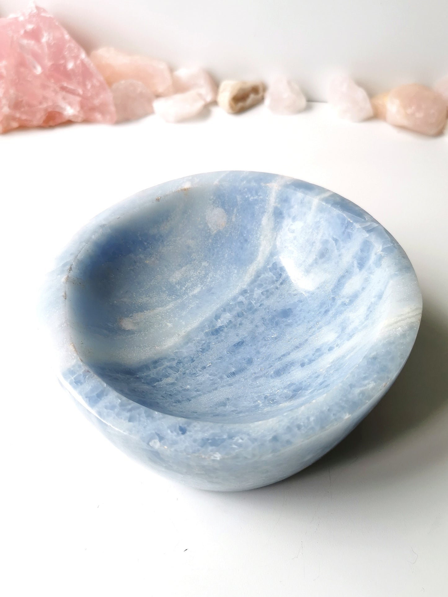 Blue Calcite Bowl