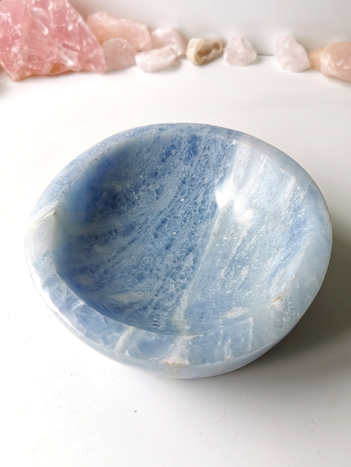 Blue Calcite Bowl