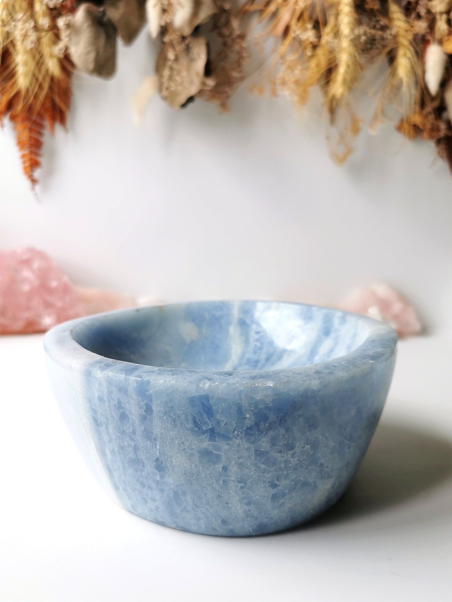 Blue Calcite Bowl