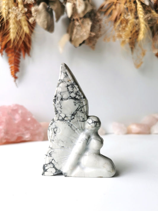 Howlite Fairy