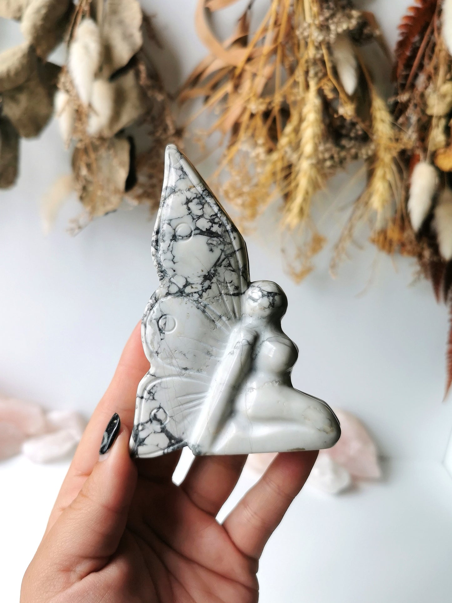 Howlite Fairy