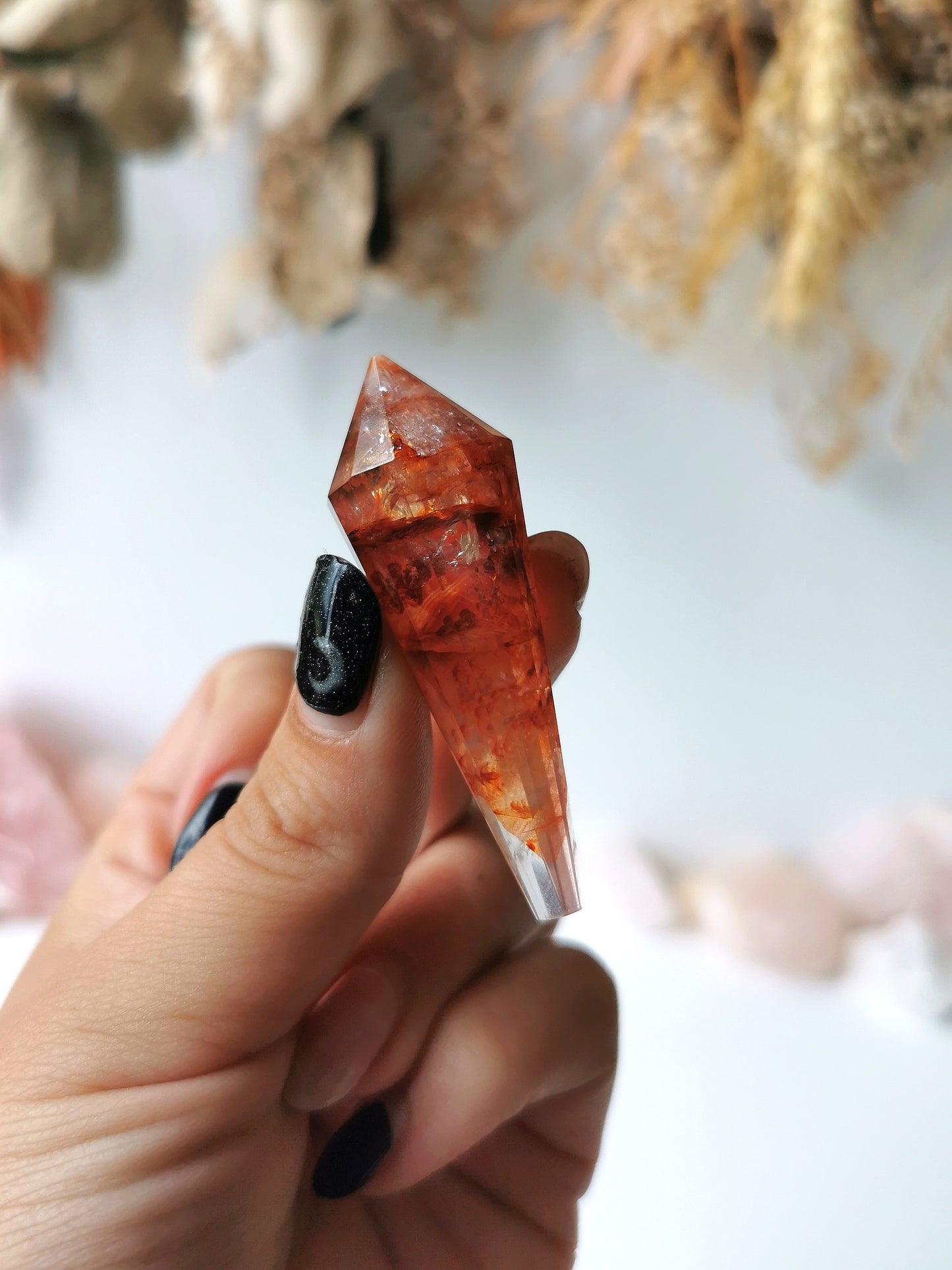 Fire Quartz Vogal Point