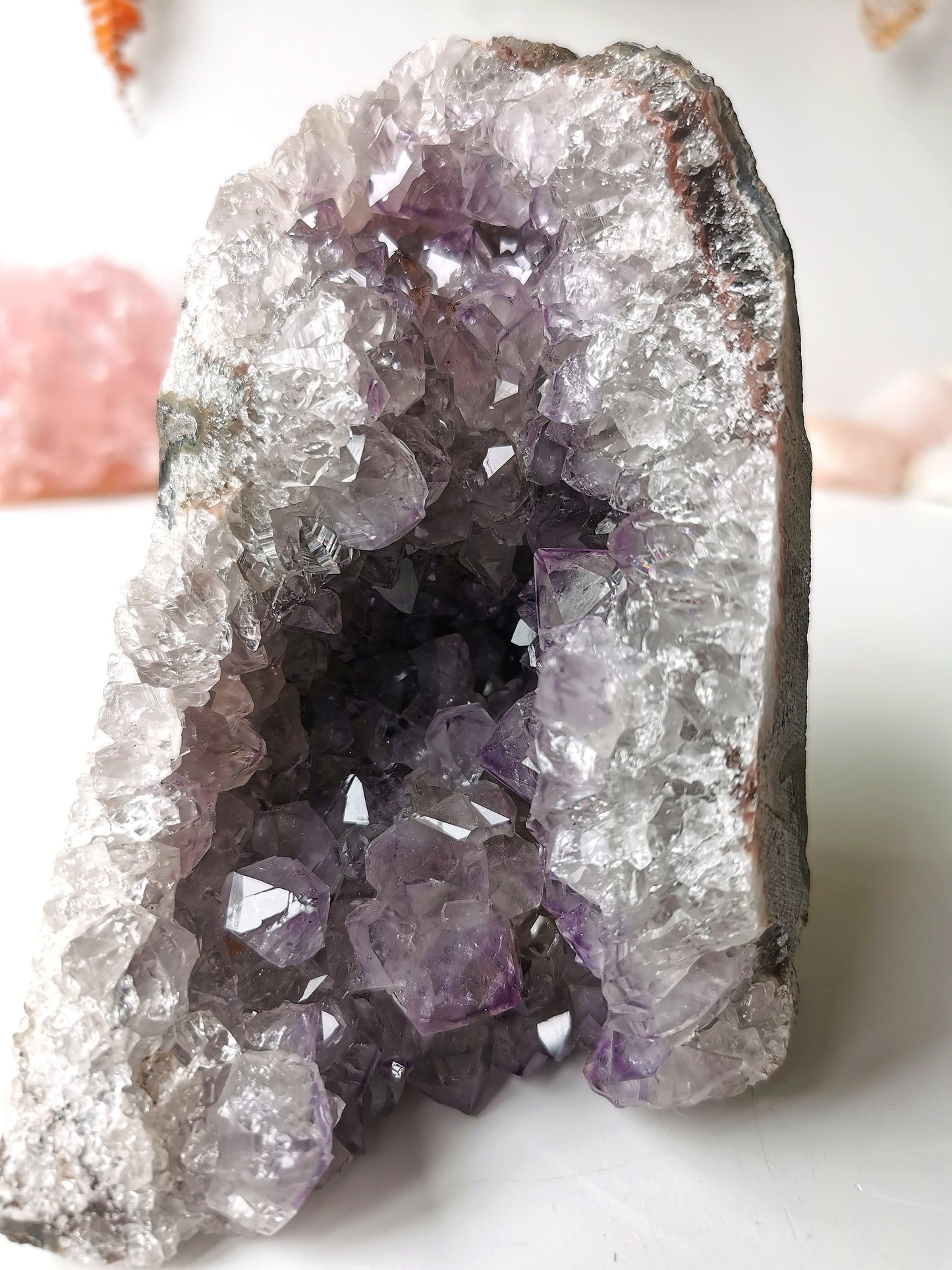 Amethyst Cutbase Druze (B)