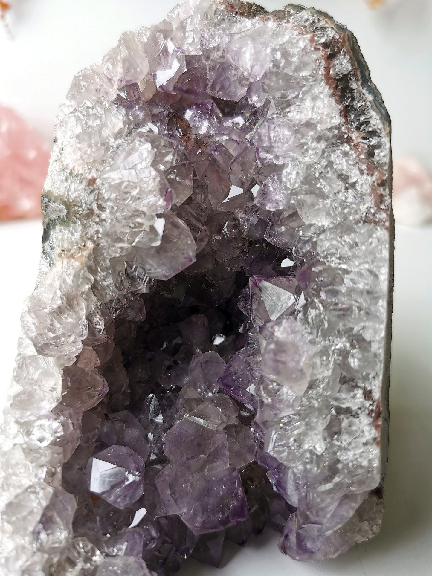 Amethyst Cutbase Druze (B)