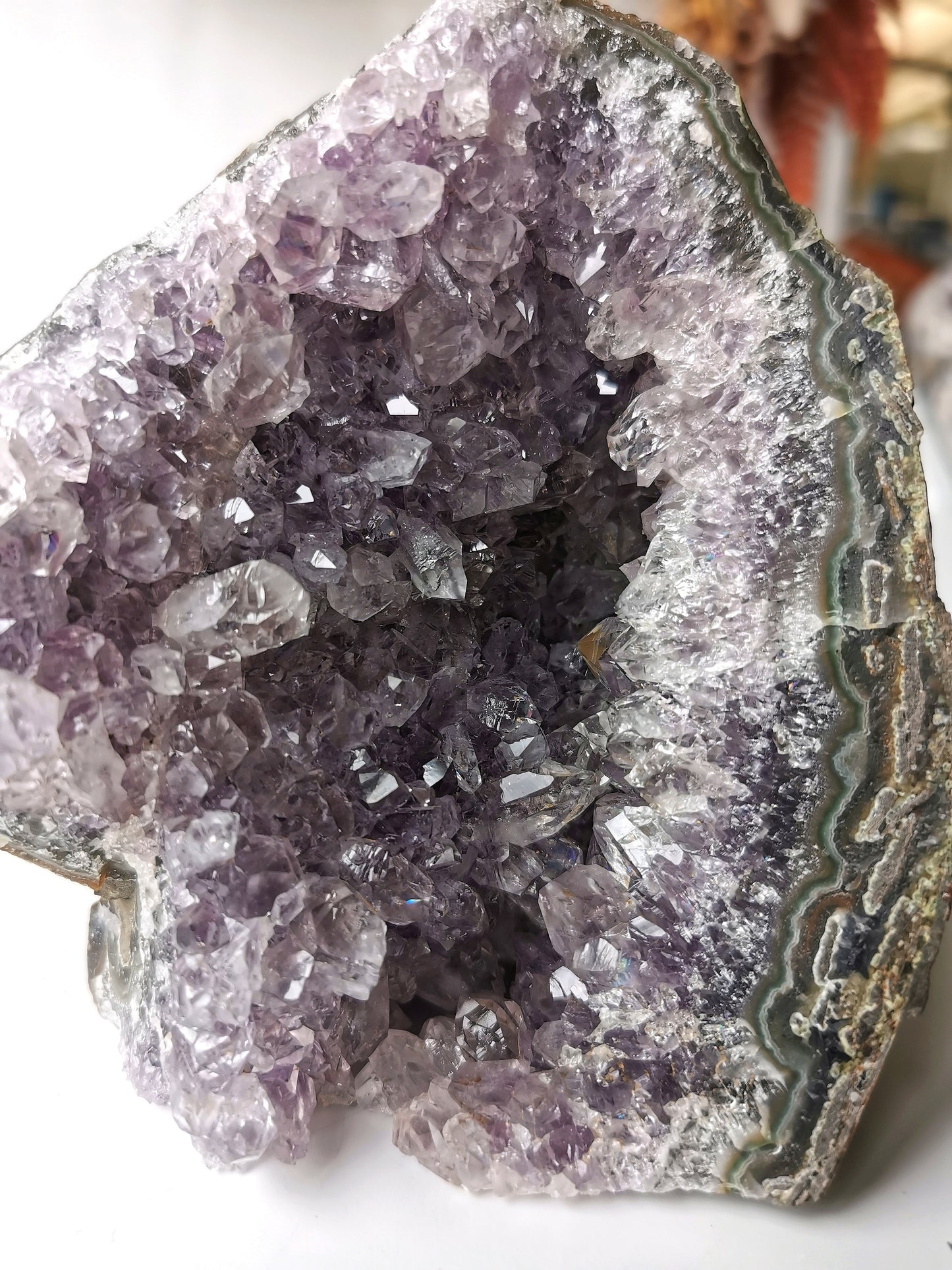 Amethyst Cutbase Druze (C)