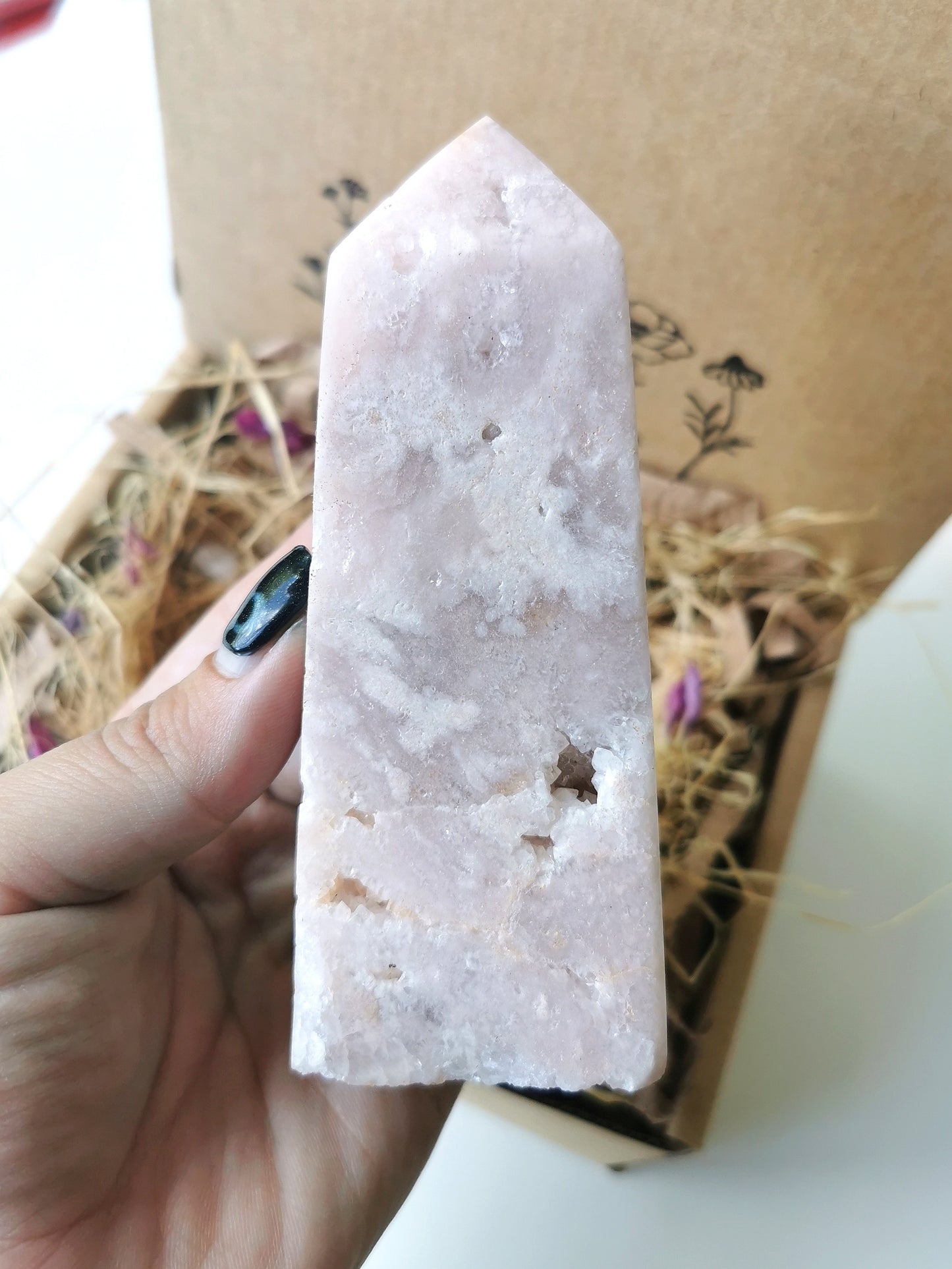 Pink Amethyst Gift Box