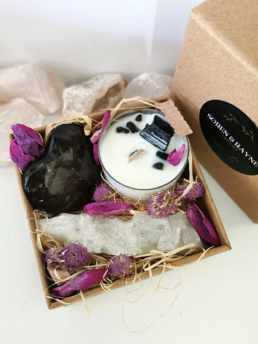 Smokey & Clear Quartz Mini Giftbox