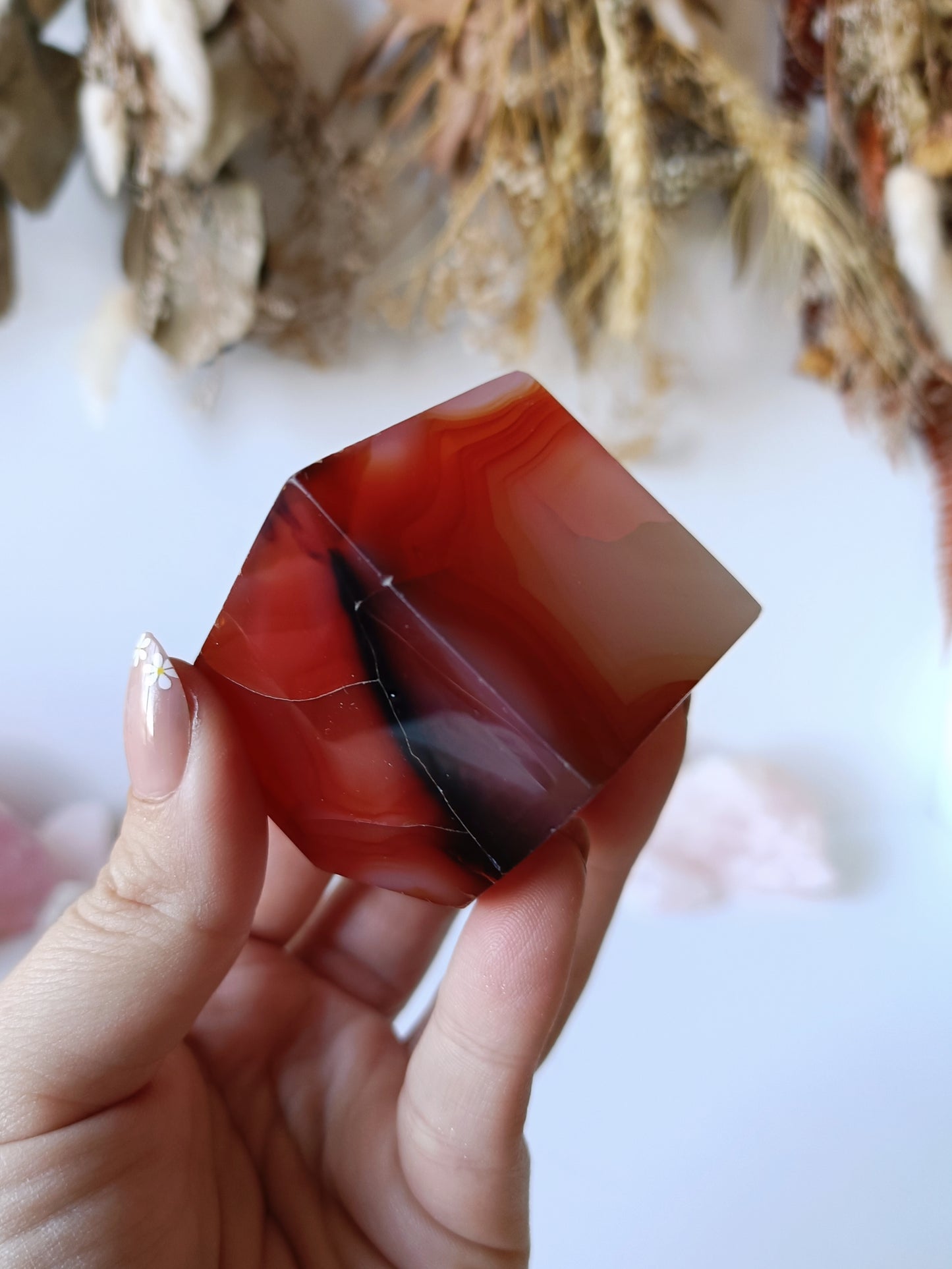 Carnelian Cube (Indonesian)