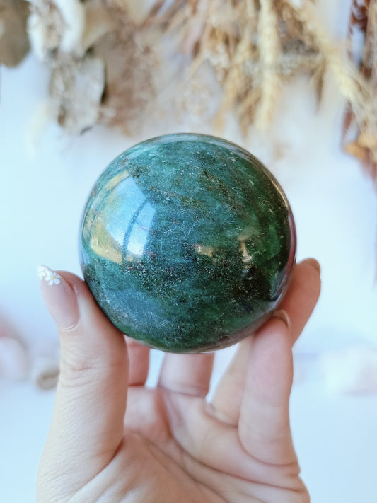 Green Kyanite Sphere