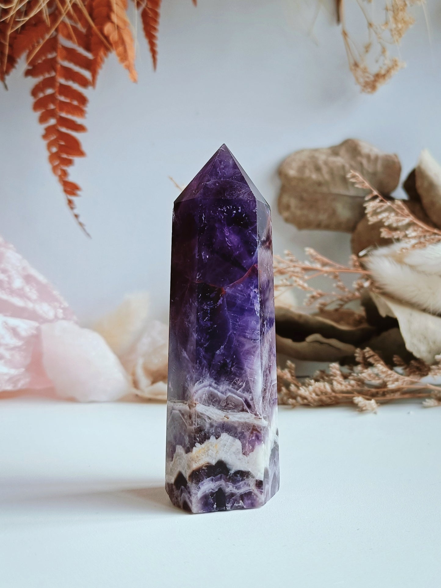 Chevron Amethyst Point