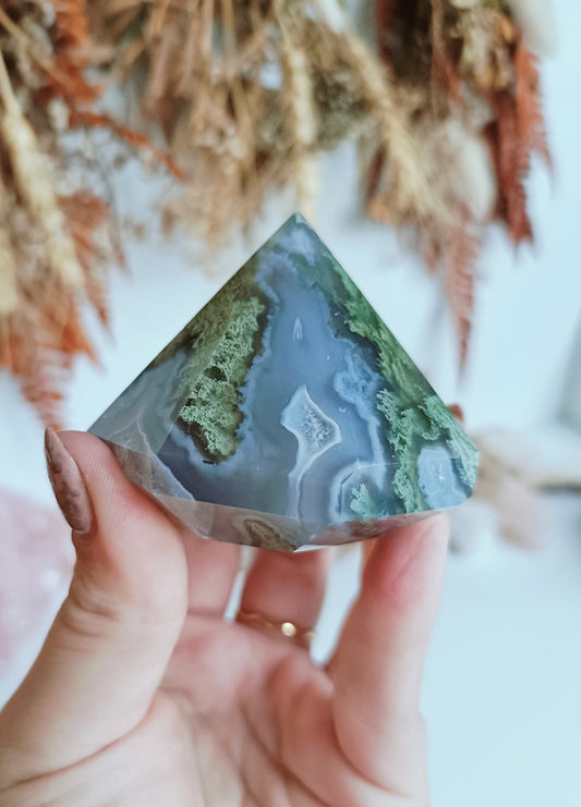 Moss Agate Diamond