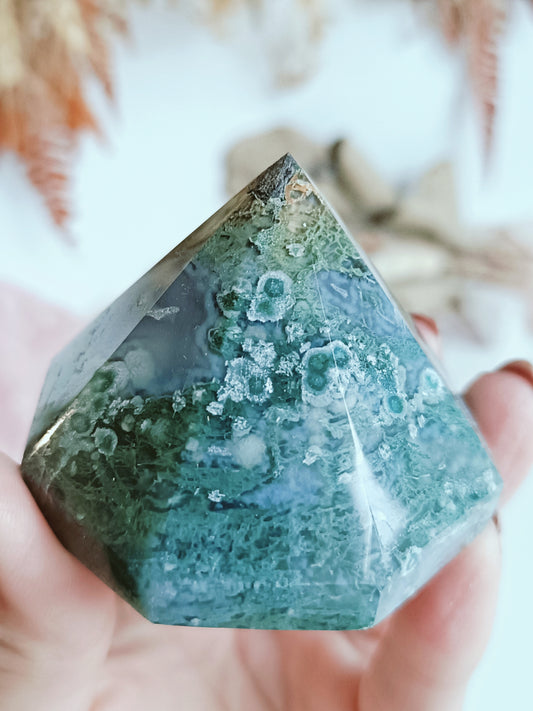 Moss Agate Diamond (B)