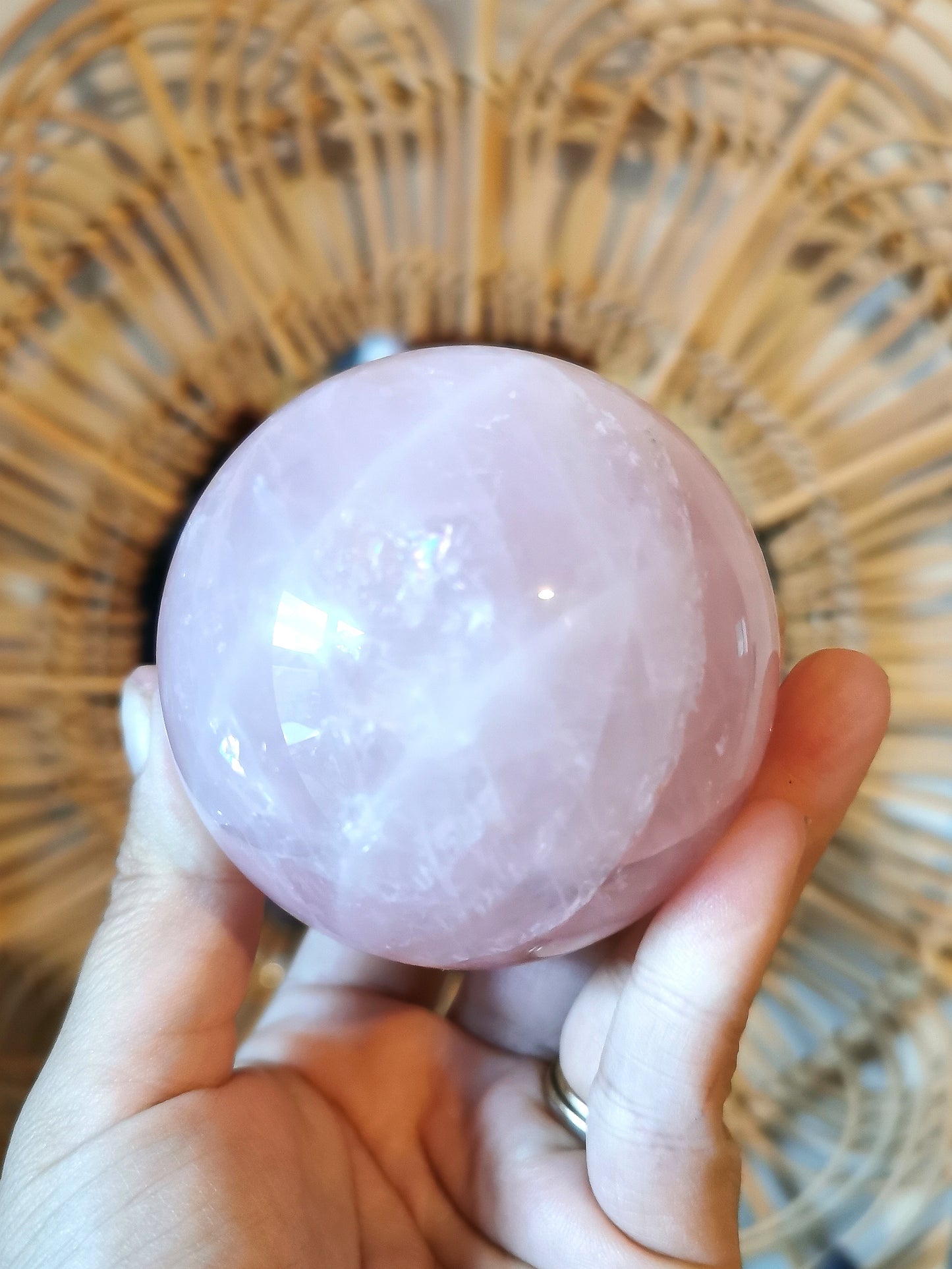 Rose Quartz Sphere