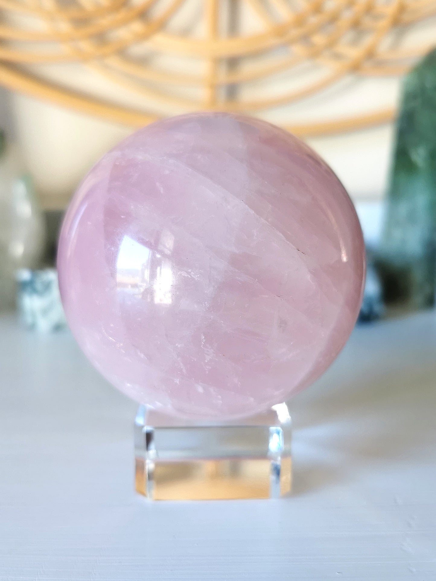 Rose Quartz Sphere