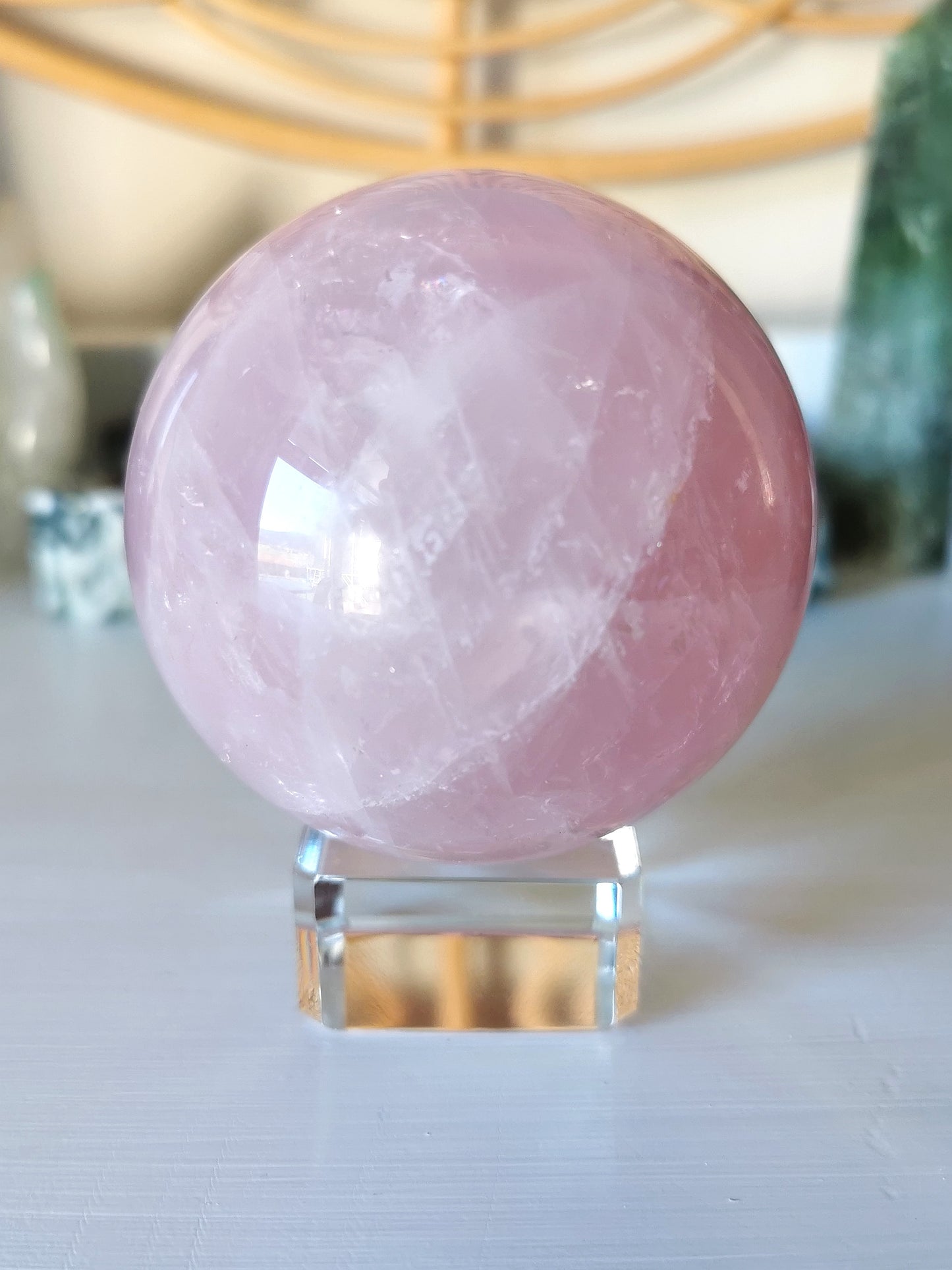 Rose Quartz Sphere