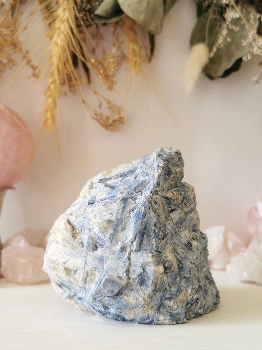 Blue Kyanite Cut Base