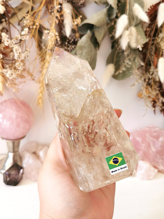 Clear Quartz Tower