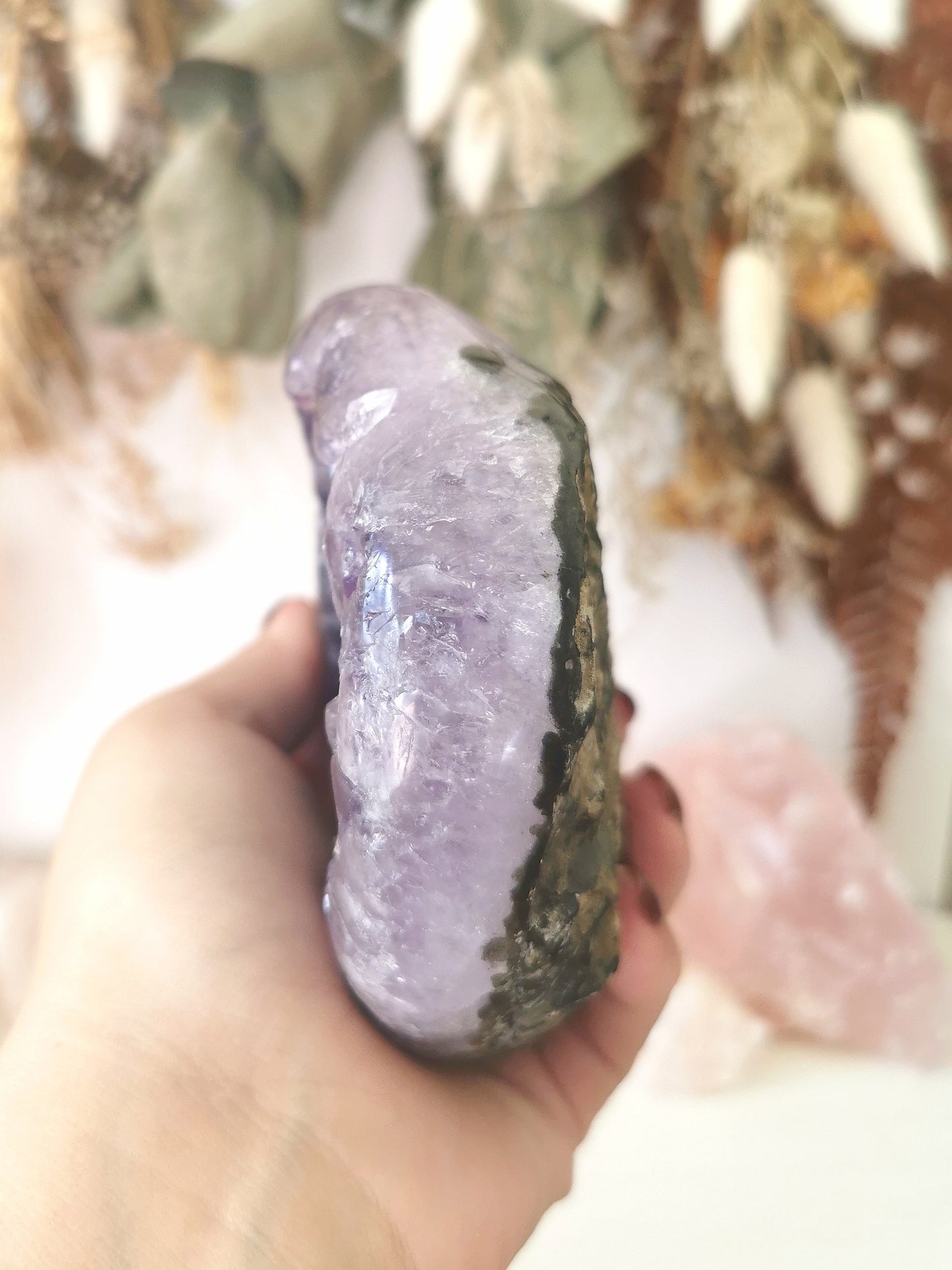 Polished Amethyst Druze